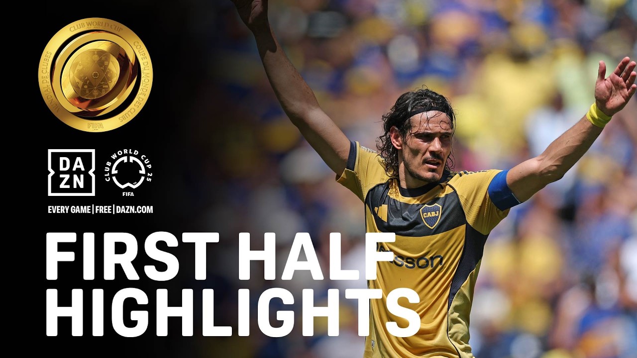 Boca Juniors Strike First Against Auckland City | 2025 FIFA Club World Cup Halftime Highlights backdrop