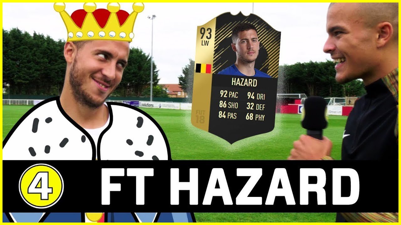 HAZARD'S FIFA 18 RATING = 93?! | HAZARD TROLLS PIQUÉ!? | CHELSEA'S BIGGEST FARTER?! background