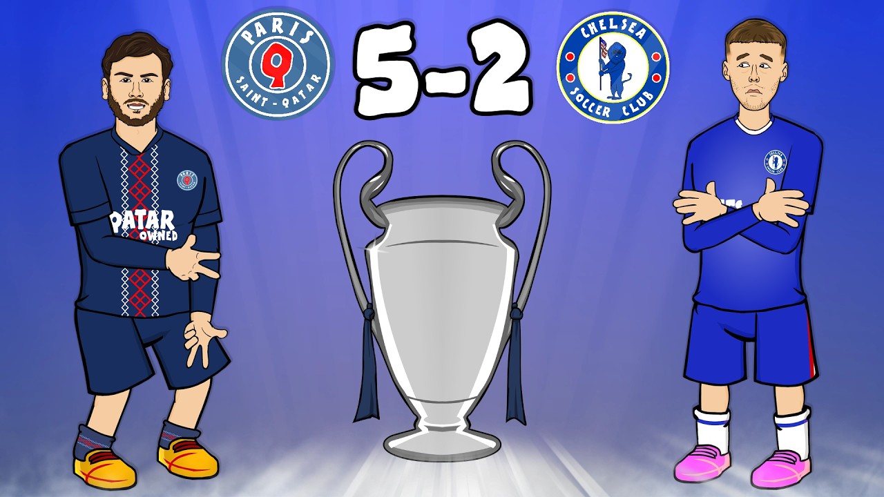 KVARATSKHELIA - the song🎵 (PSG 5-2 Chelsea Champions League Goals Highlights) background