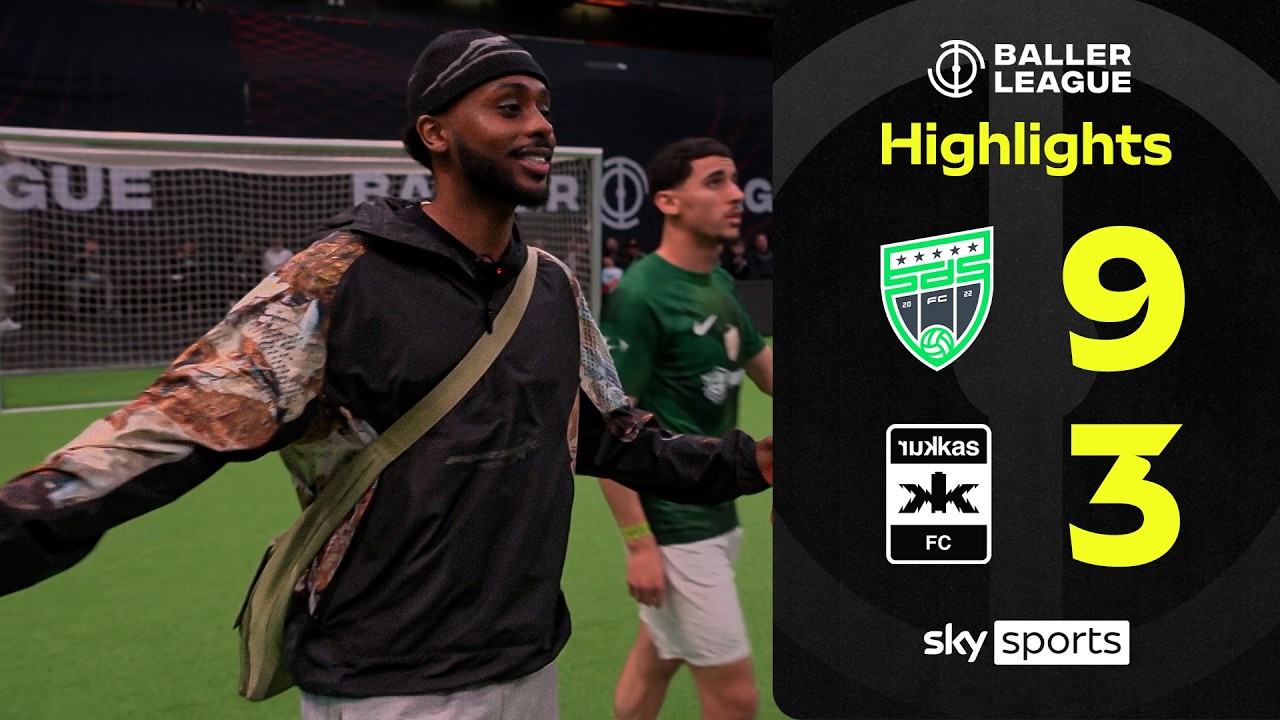 Sharky's SDS hit NINE past Rukkas | SDS FC 9-3 Rukkas FC | Baller League Highlights
