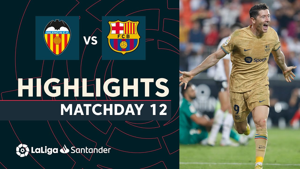 Resumen de Valencia CF vs FC Barcelona (0-1) background