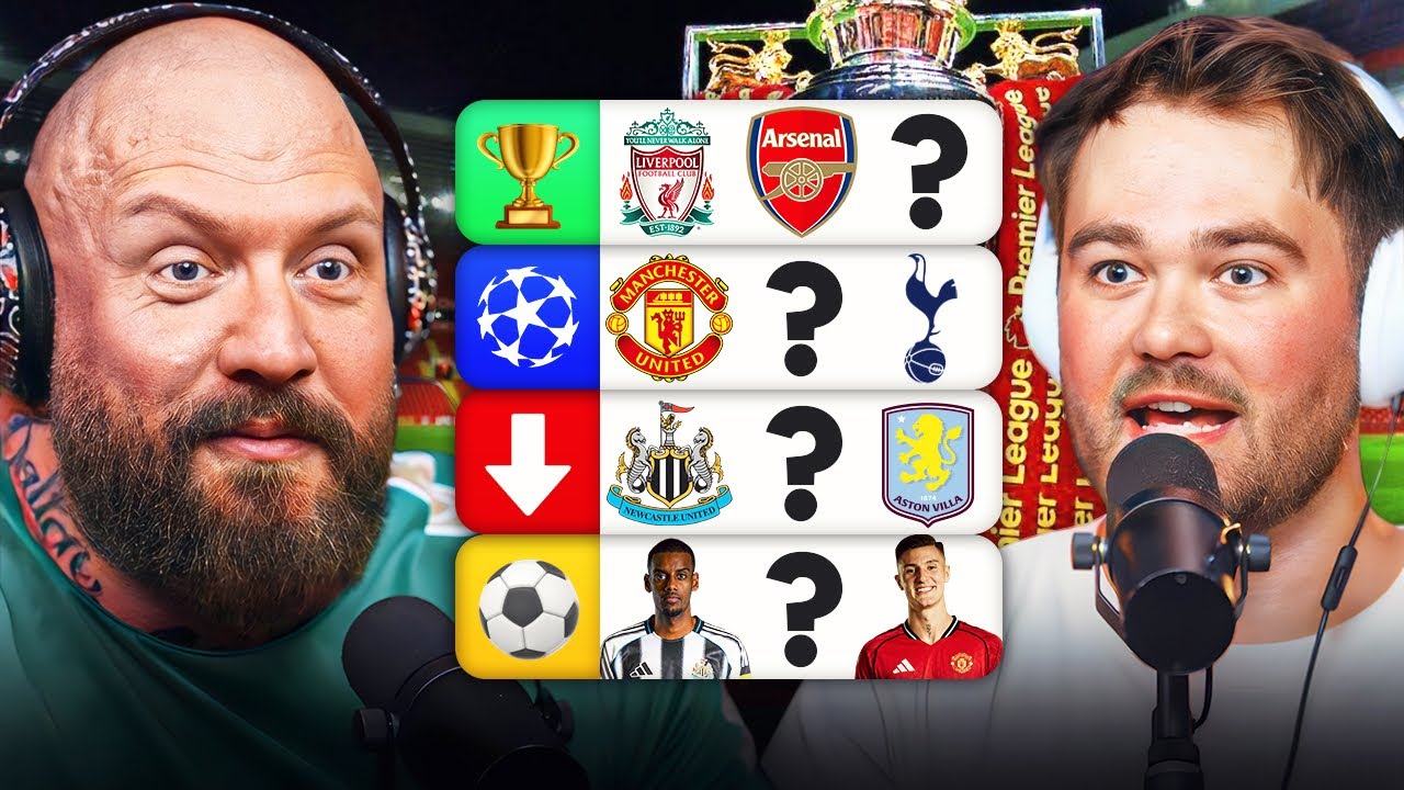 2025/26 PREMIER LEAGUE PREDICTIONS background