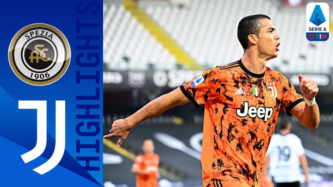 Spezia 1-4 Juventus | Ronaldo Scores Brace As Juventus Hit 4! | Serie A TIM backdrop