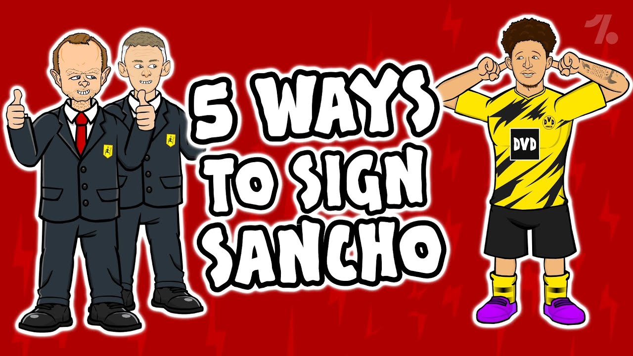 5 ways Man United could SIGN Jadon Sancho! ► OneFootball x 442oons background