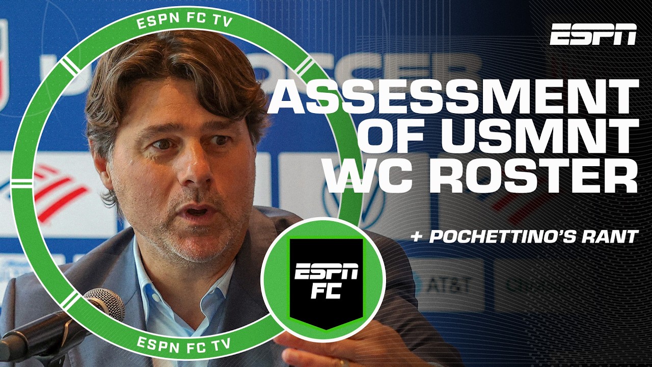 ESPN FC reacts to Pochettino notifying players cut from USMNT WC squad VIA EMAIL ๐ 'That's terrible'