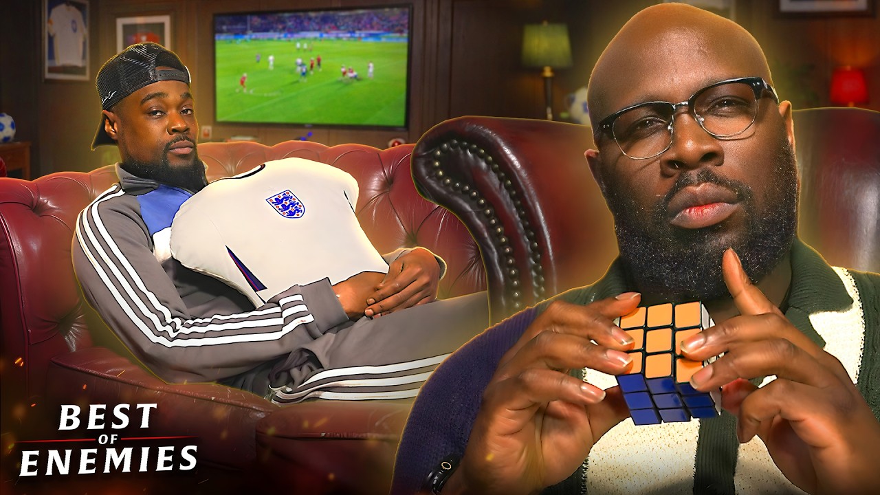KG Takes Expressions To THERAPY! | Best Of Enemies background