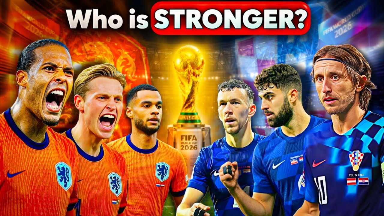 Netherlands vs Croatia: Who is ACTUALLY Stronger for the 2026 FIFA World Cup background