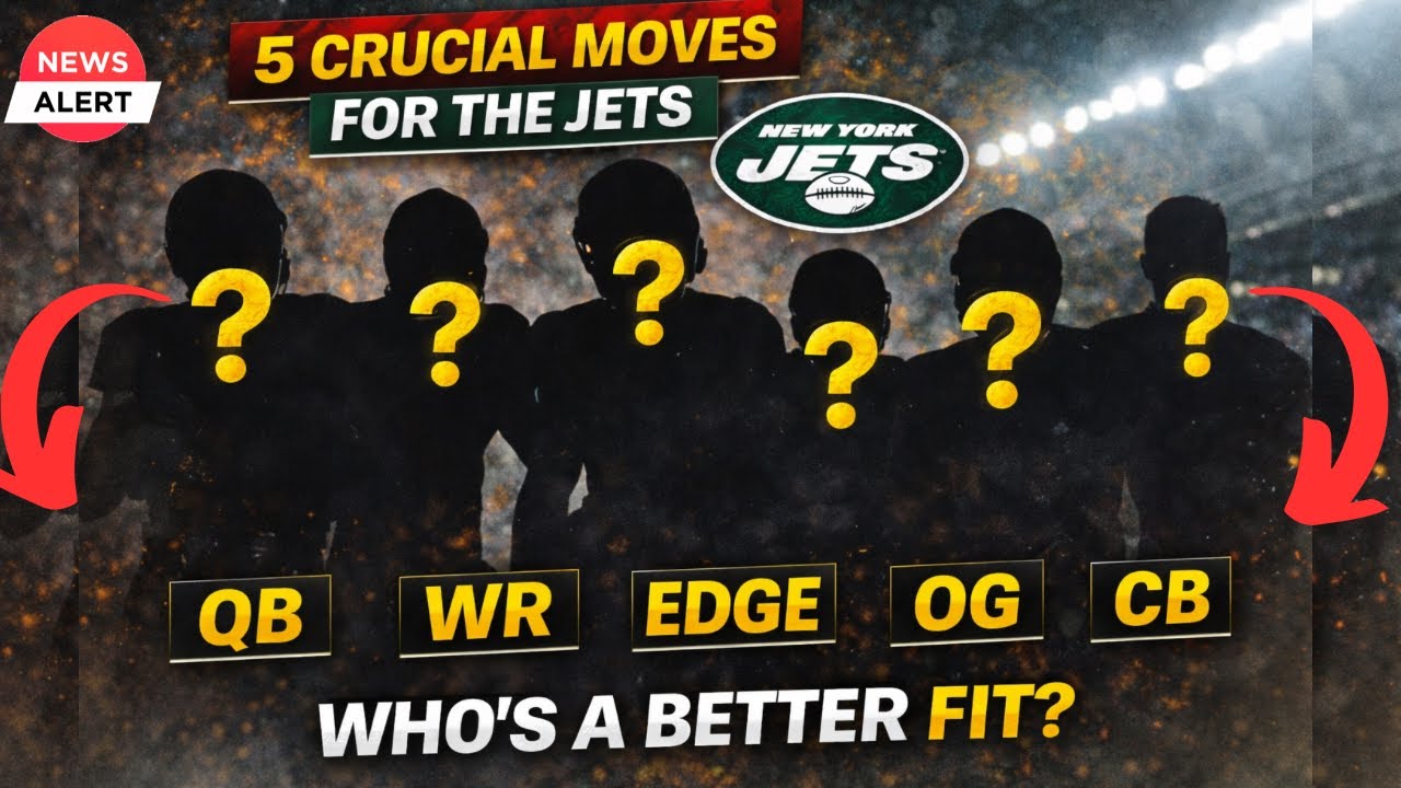 ๐จ๐DRAFT 2026 - If You Were the GMโฆ How Would YOU Fix the Jets? (QB, WR, EDGE, OG, CB)๐