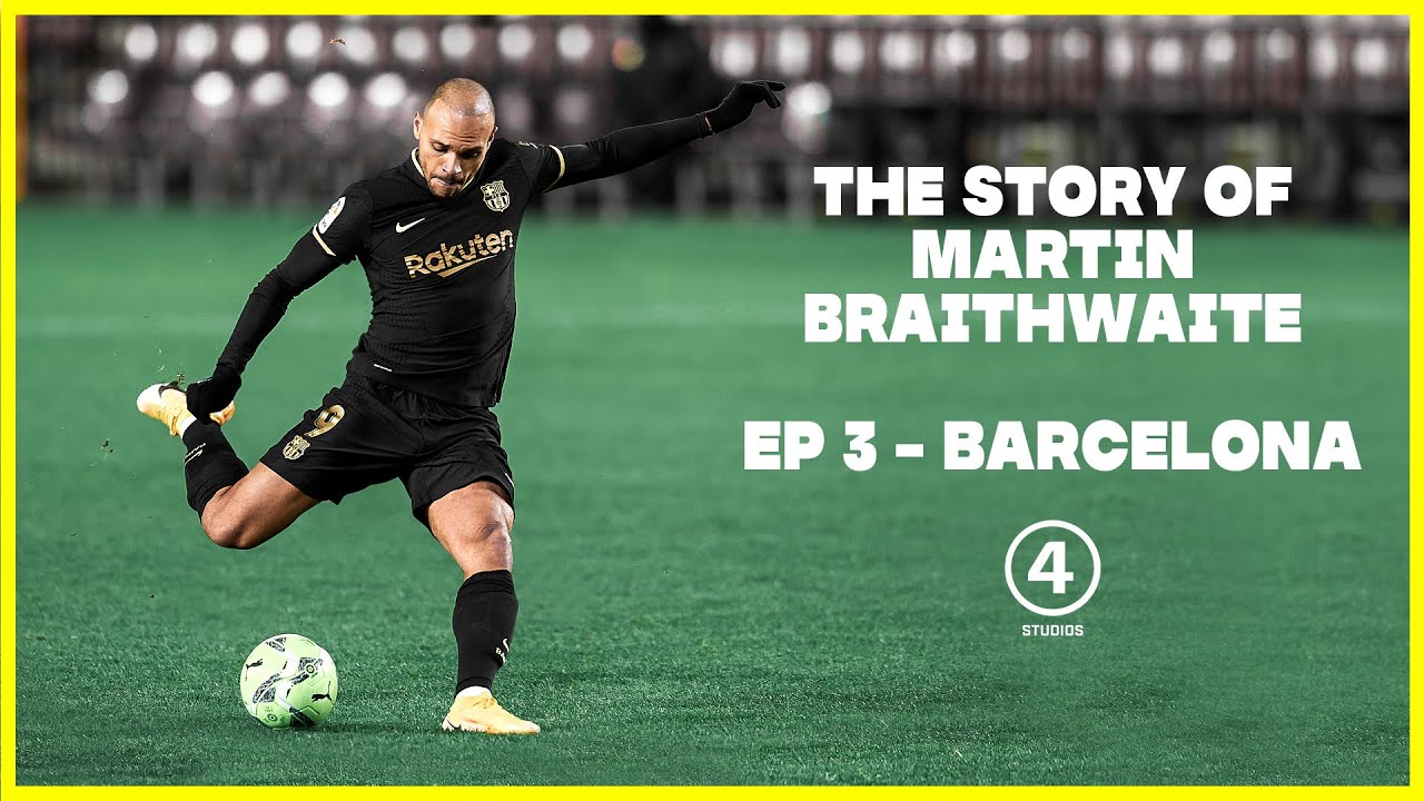 Signing for FC BARCELONA | The Story of Martin Braithwaite - Ep 3 background