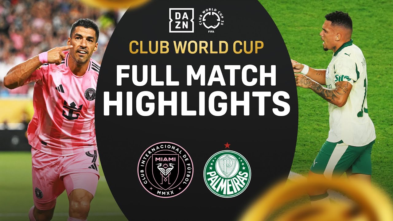 Inter Miami & Palmeiras BOTH Qualify For R16 In THRILLER | 2025 Club World Cup Highlights background
