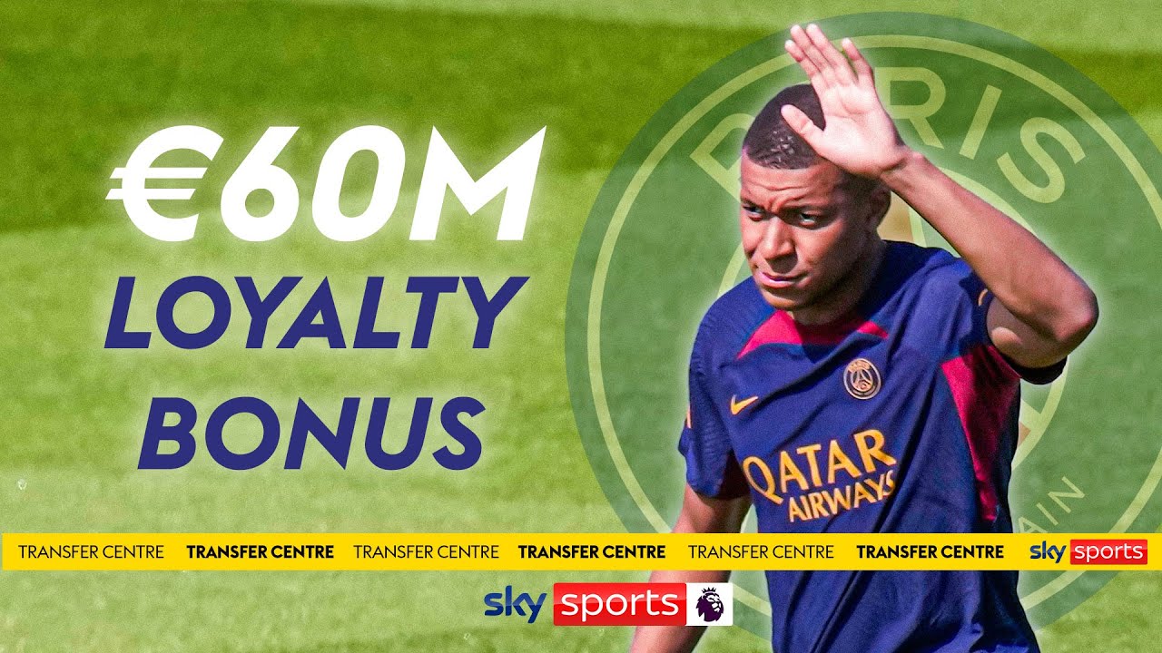 Mbappe to receive €60m loyalty bonus if he stays at PSG! 🤑 background