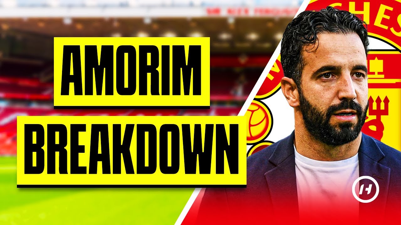 Ruben Amorim to Manchester United - Tactical Breakdown background