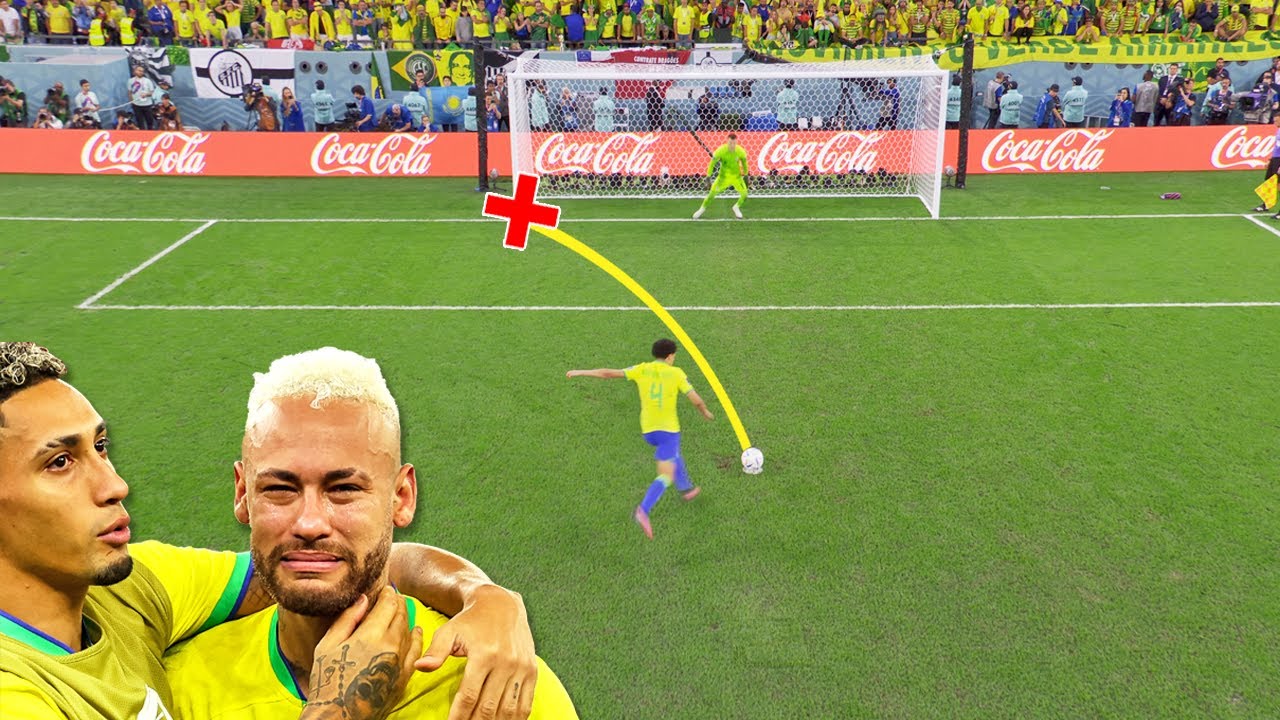 DRAMATIC Matches Decided by Penalties in Football background