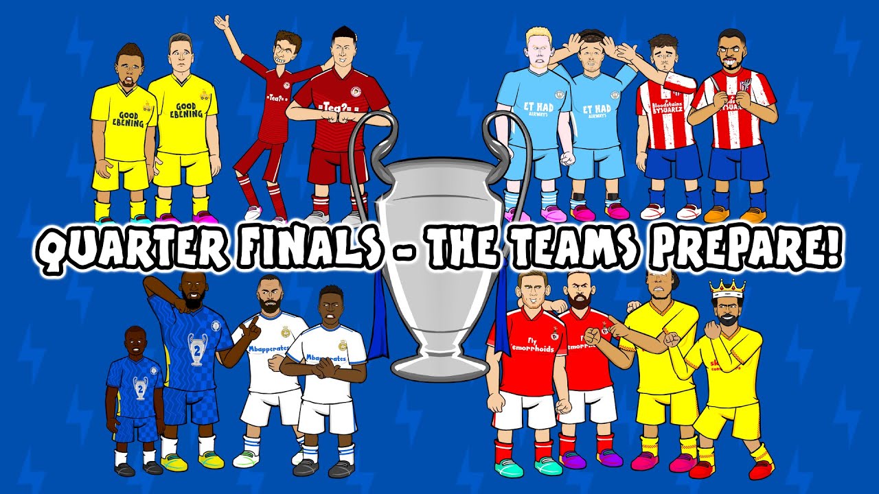 442oons PREVIEW of the UCL Quarter Finals! backdrop