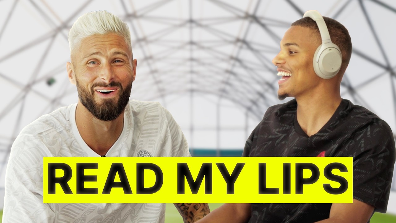 Read My Lips Challenge | Giroud vs Thiaw background