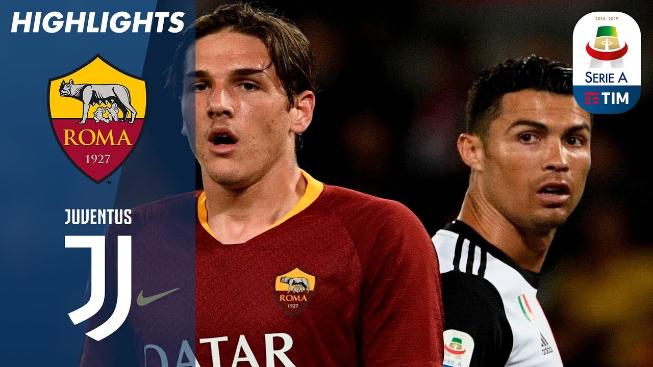 Roma 2-0 Juventus | Roma Break Through Defending Champion Juve's Resistance | Serie A background