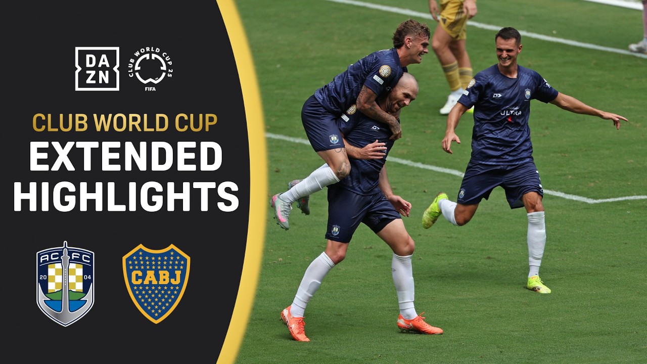 Auckland City Vs. Boca Juniors | 2025 FIFA Club World Cup Extended Highlights background