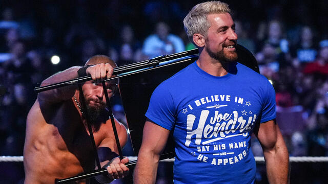 Austin Theory attacks Joe Hendry: Raw highlights, May 25, 2026 background