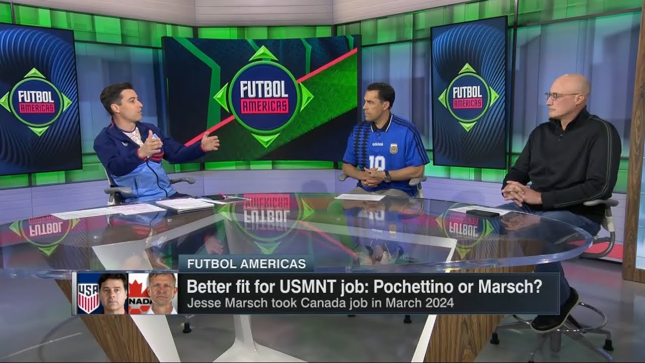 Was Jesse Marsch a better fit for the #USMNT than Mauricio Pochettino? #futbolamericas #usmnt background