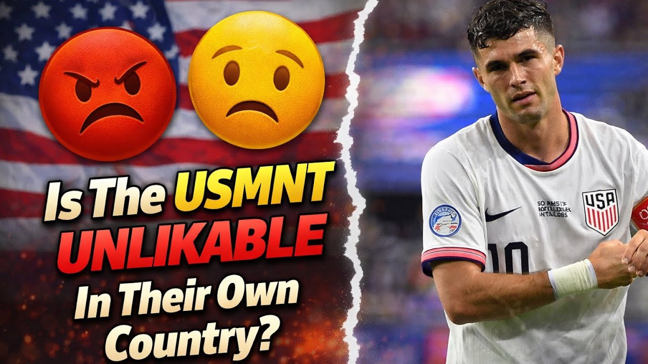 Is the USMNT unlikable in their own Country?