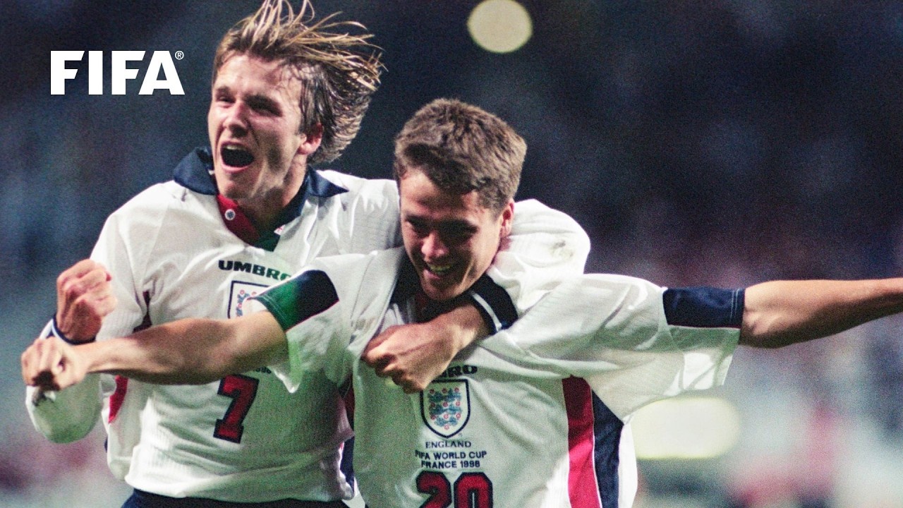 England's Greatest EVER FIFA World Cup Goals