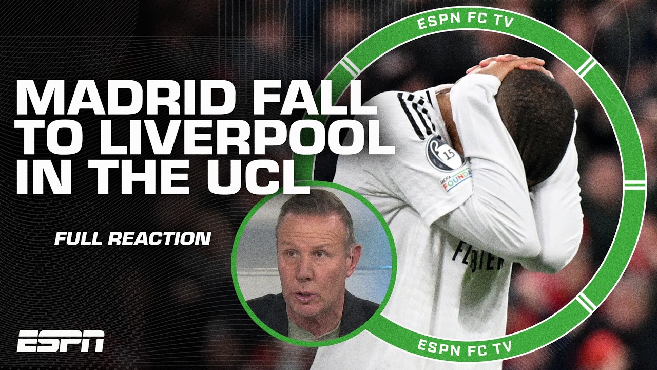 FULL REACTION to Real Madrid's loss to Liverpool: Craig Burley is NOT SURPRISED ЁЯСА | ESPN FC