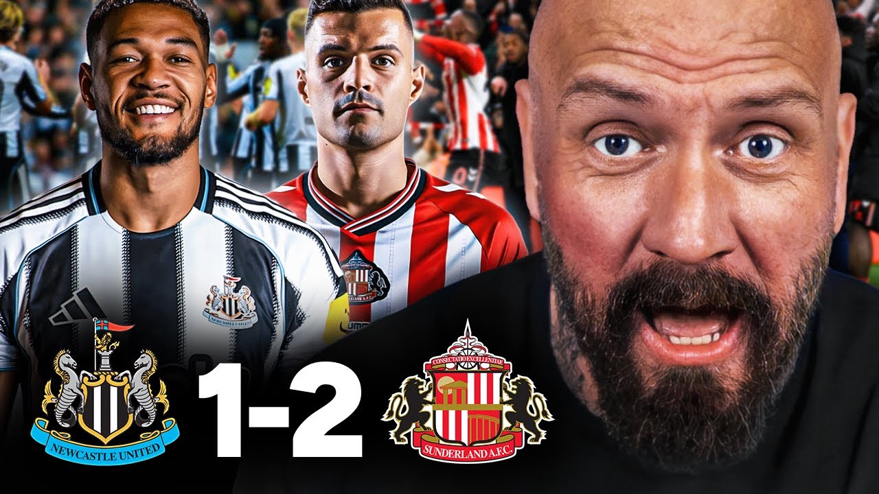Newcastle 1-2 Sunderland - Live Stream Highlights background