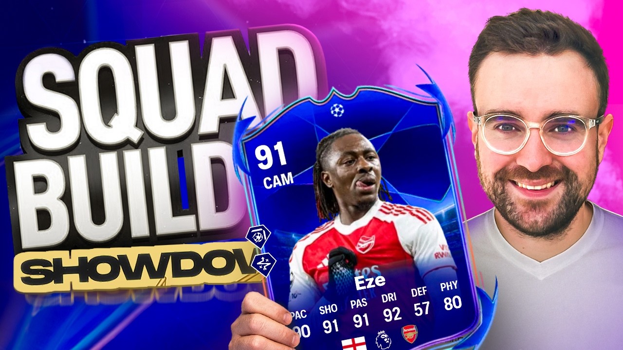 FC26 Squad Builder Showdown! CHAMPIONS LEAGUE ROAD TO THE FINAL EZE!!! background