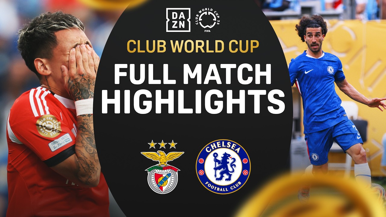 Chelsea STORM Past Benfica To Advance To Quarter-Finals | FIFA Club World Cup Highlights backdrop