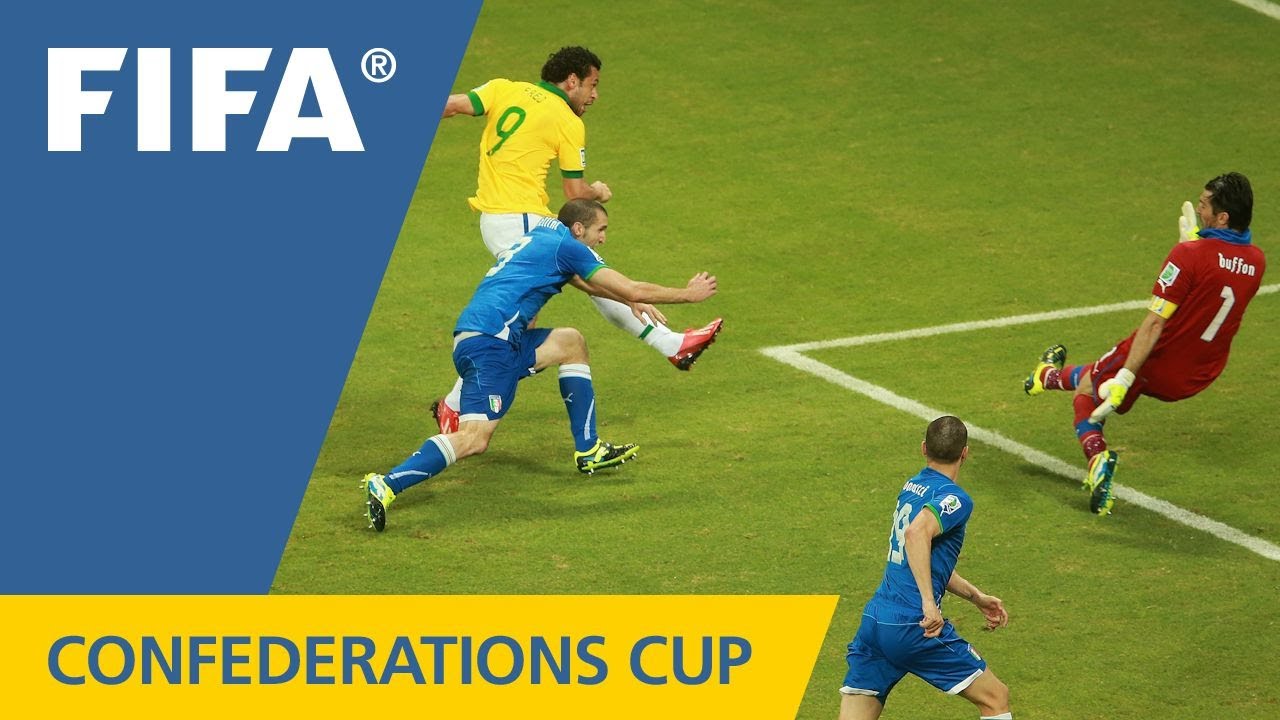 Italy 2:4 Brazil | FIFA Confederations Cup 2013 | Match Highlights background