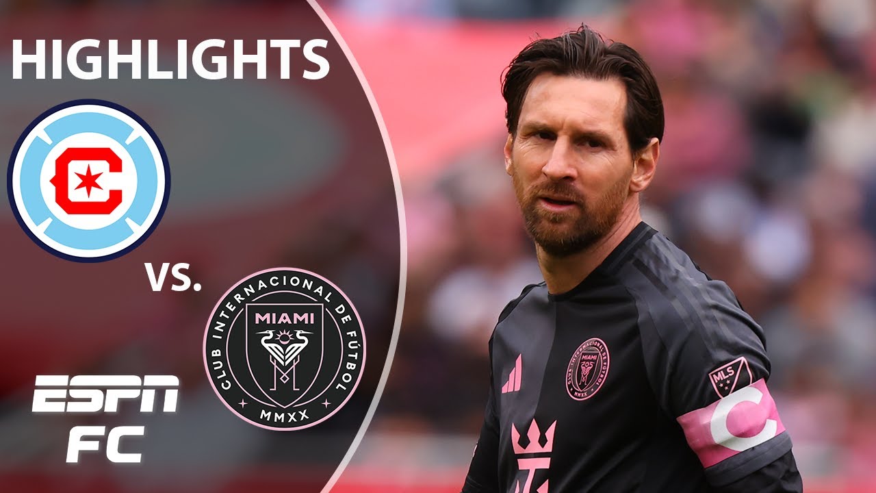 Chicago Fire vs. Inter Miami | MLS Highlights | ESPN FC background