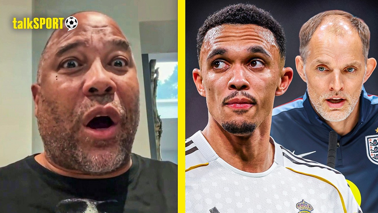 John Barnes EXPLAINS how Trent Alexander-Arnold could FIT IN with Thomas Tuchel's England Squad! background