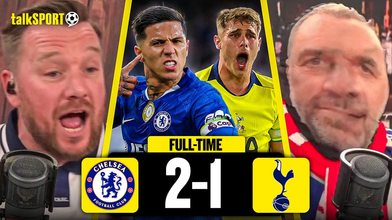 "GET THAT MASK OFF!" Live Goal Reactions from Jamie O'Hara & Jason Cundy as Chelsea BEAT Spurs!