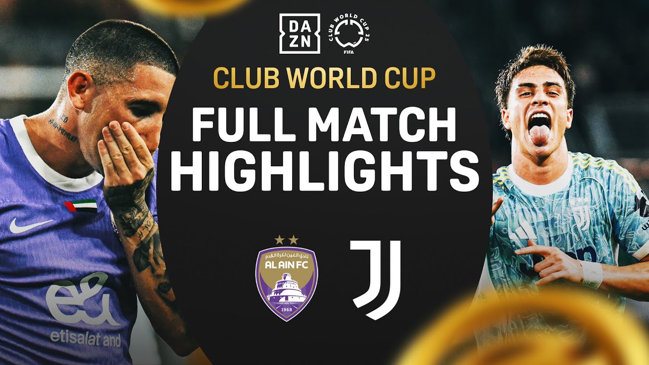 Juventus Give A 5-Star Performance As They Thrash Al-Ain | FIFA Club World Cup Highlights background