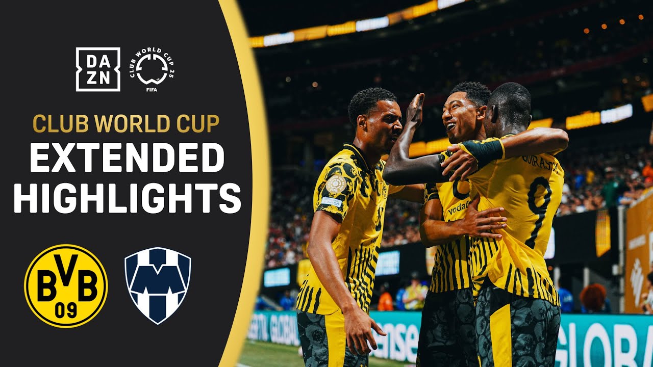 Dortmund vs. Monterrey | FIFA Club World Cup Extended Highlights background