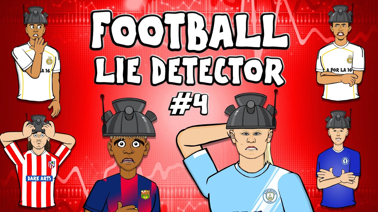 FOOTBALL LIE DETECTOR 4! Which footballer is lying?