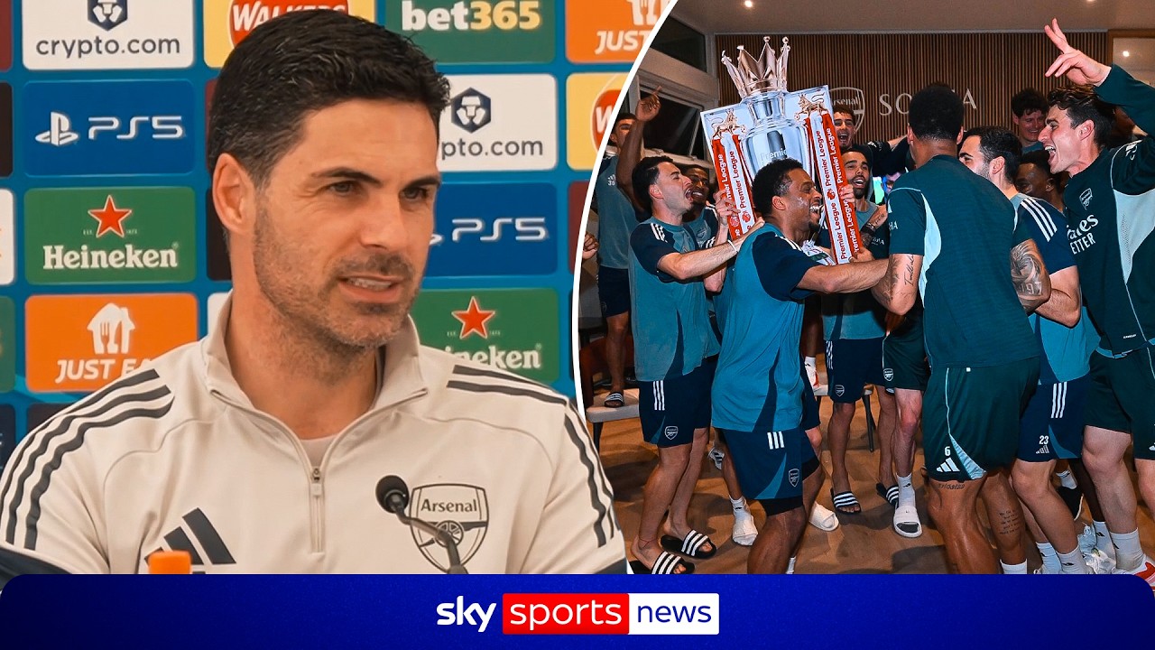 Arteta on title winning moment & pipping Guardiola to PL | "One of best feelings I've ever had"