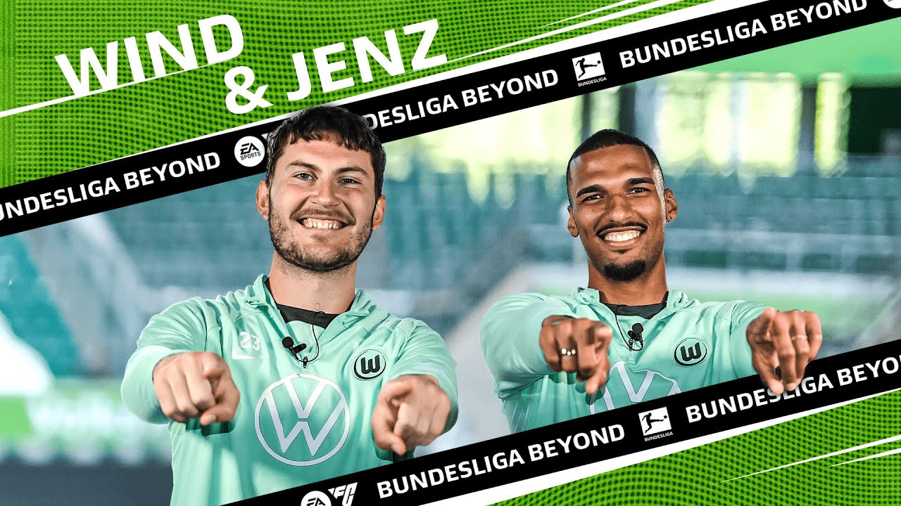 Was it mean or just the truth? JONAS WIND & JENZ MORITZ gave it their all in Bundesliga Beyond! #10 background
