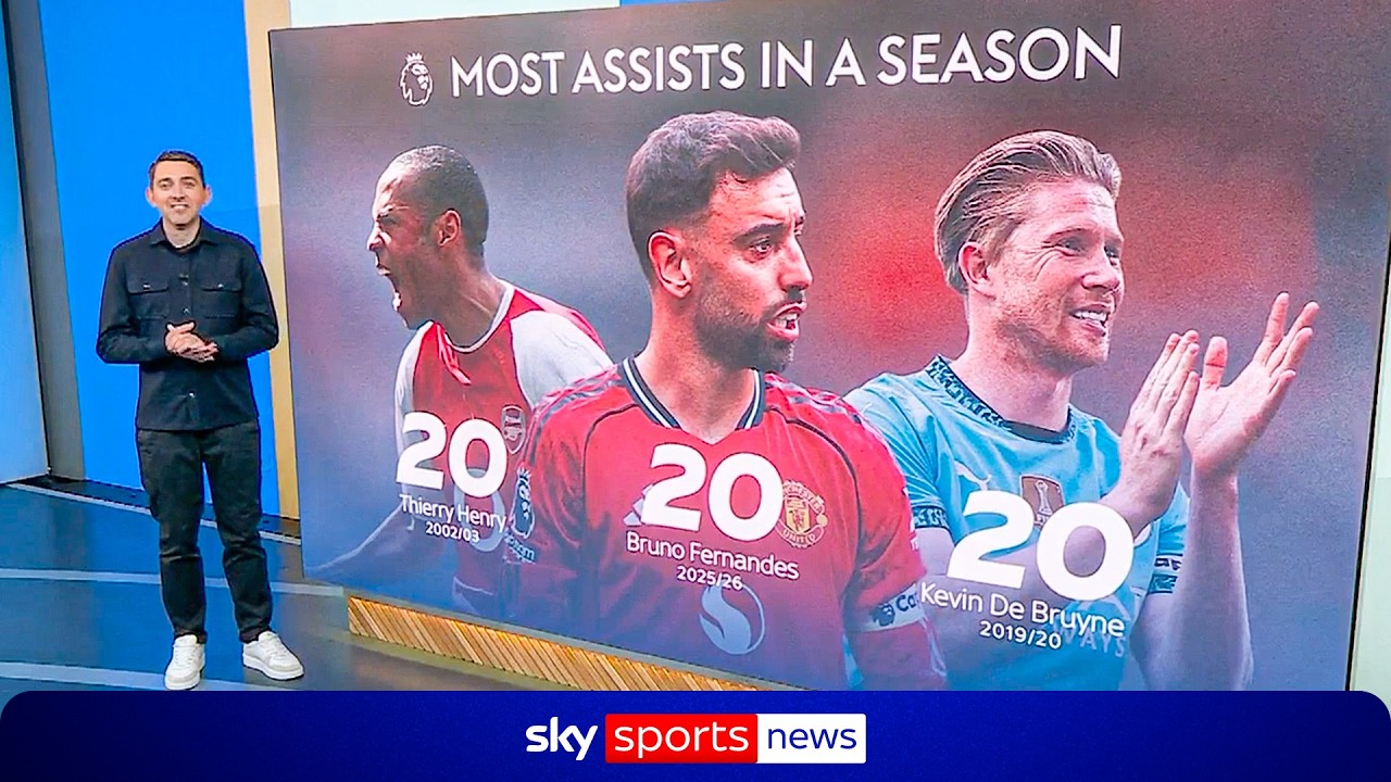 Who is the Premier League's all-time assist king: De Bruyne, Henry or Fernandes?