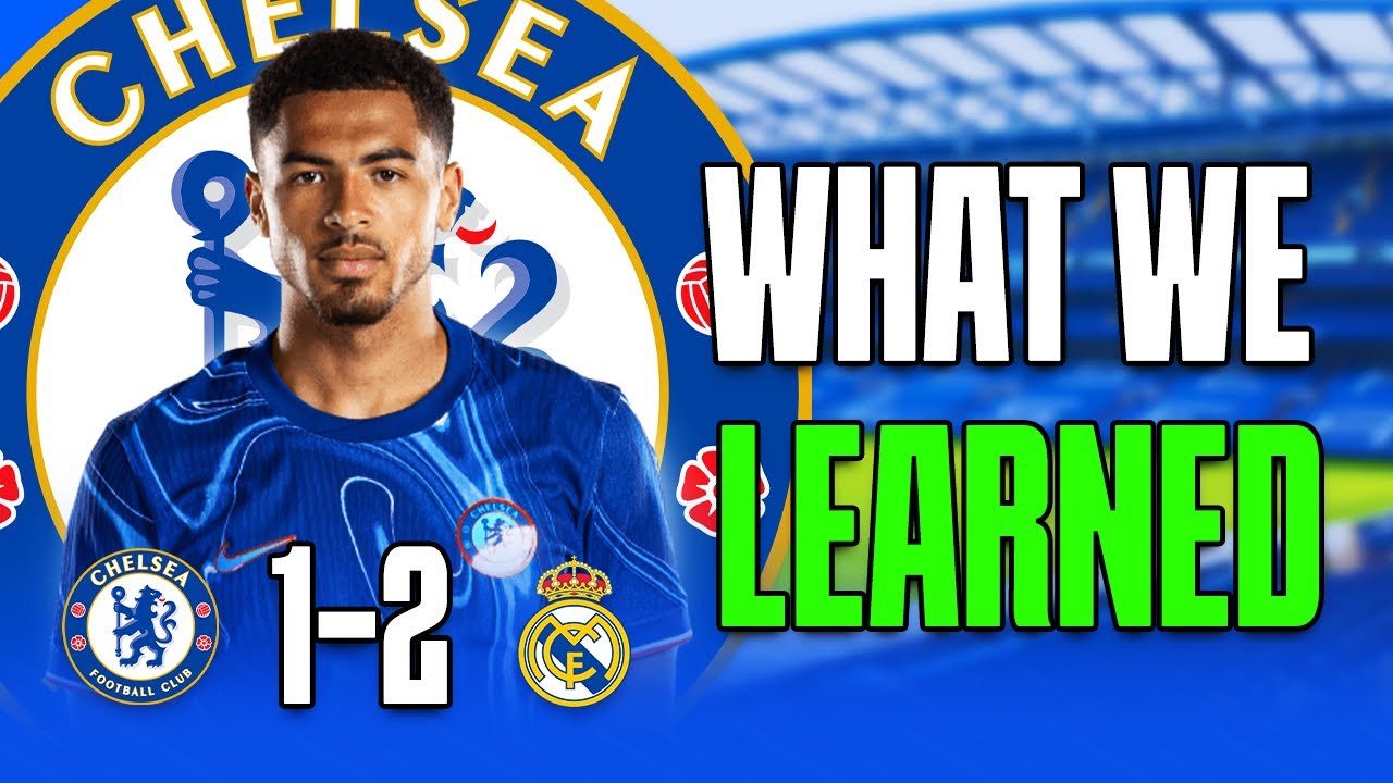 What we learned from Chelsea 1-2 Real Madrid - Tactical Breakdown background