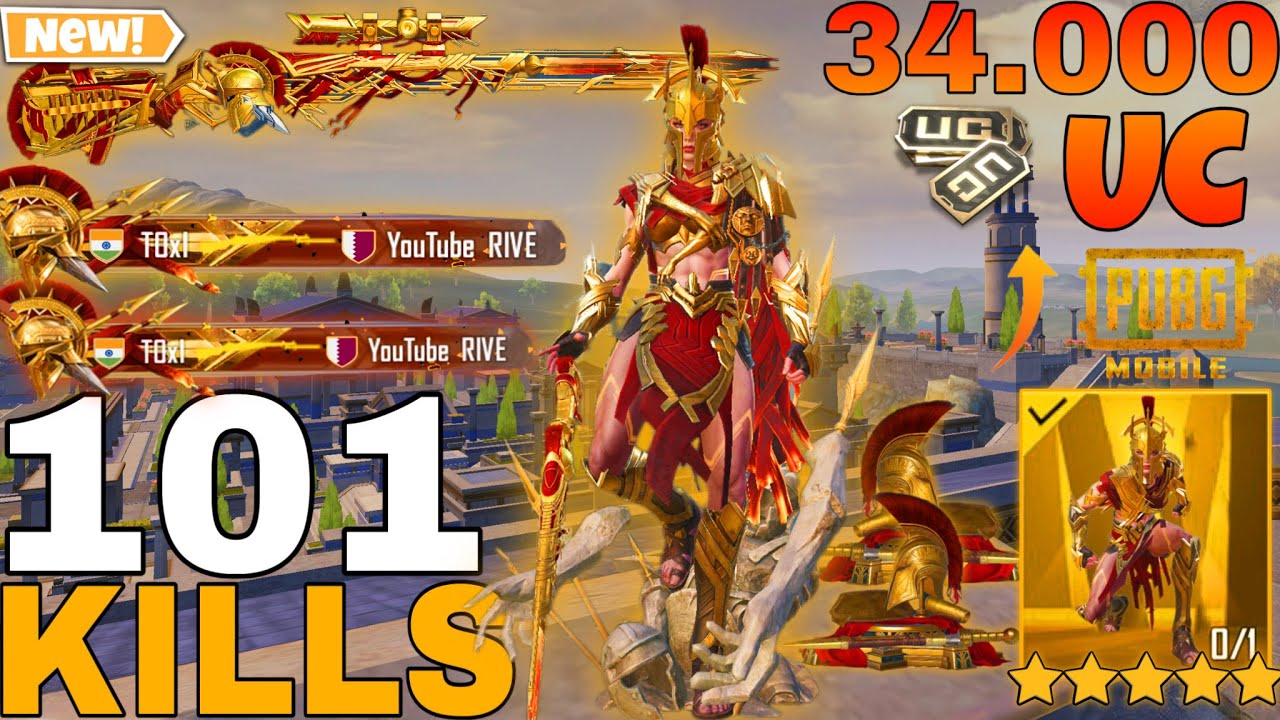 34.000UC😱FOR NEW GUN M1 Garand (LEVEL7)BEST GAMEPLAY PUBG MOBILE🔥W/ NEW M1 Garand