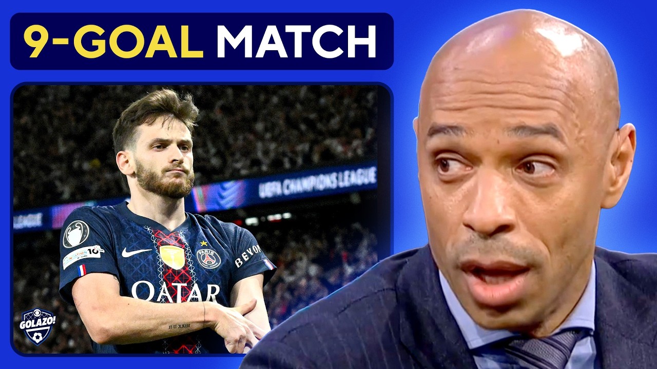 NINE GOALS! PSG beat Bayern Munich in EPIC semifinal | Thierry, Jamie & Micah react | UCL Today