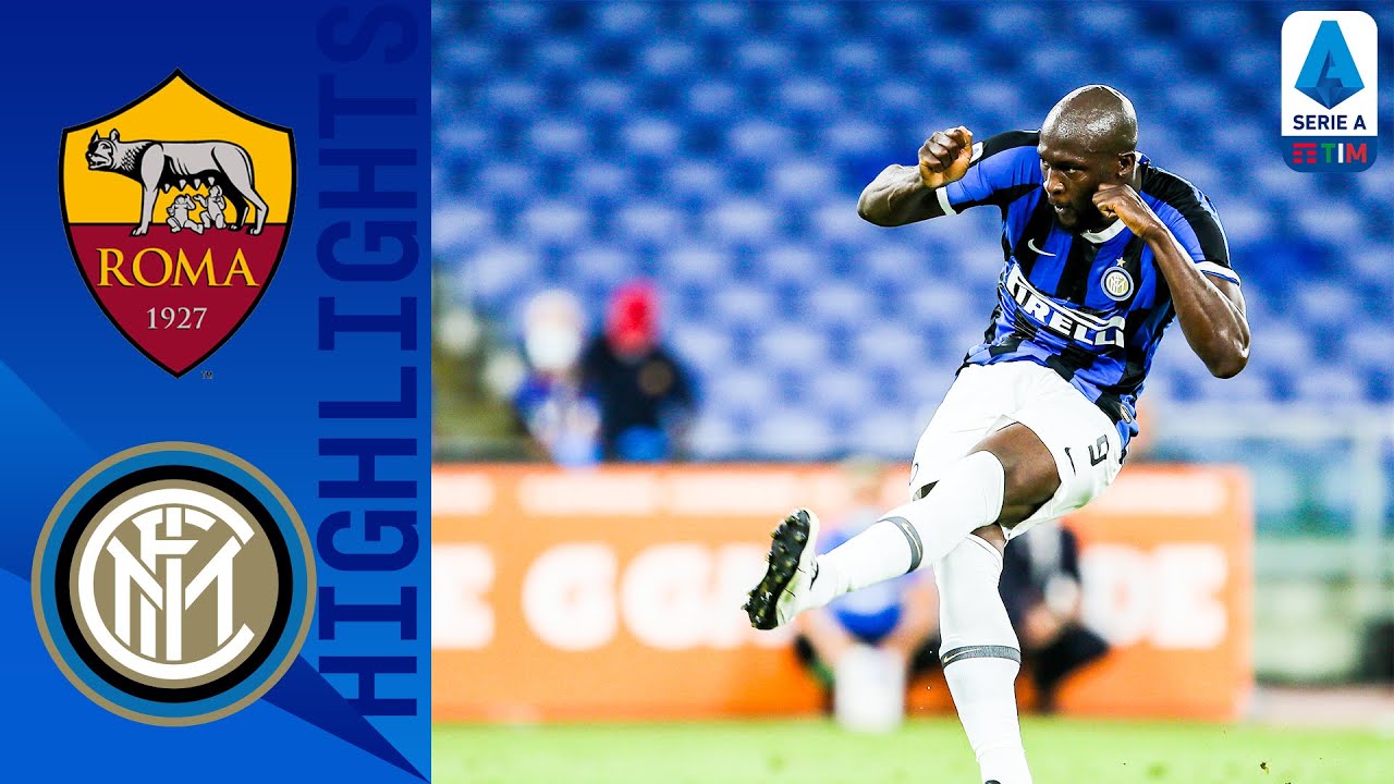 Roma 2-2 Inter | Late Lukaku Penalty Earns Point For Inter! | Serie A TIM background