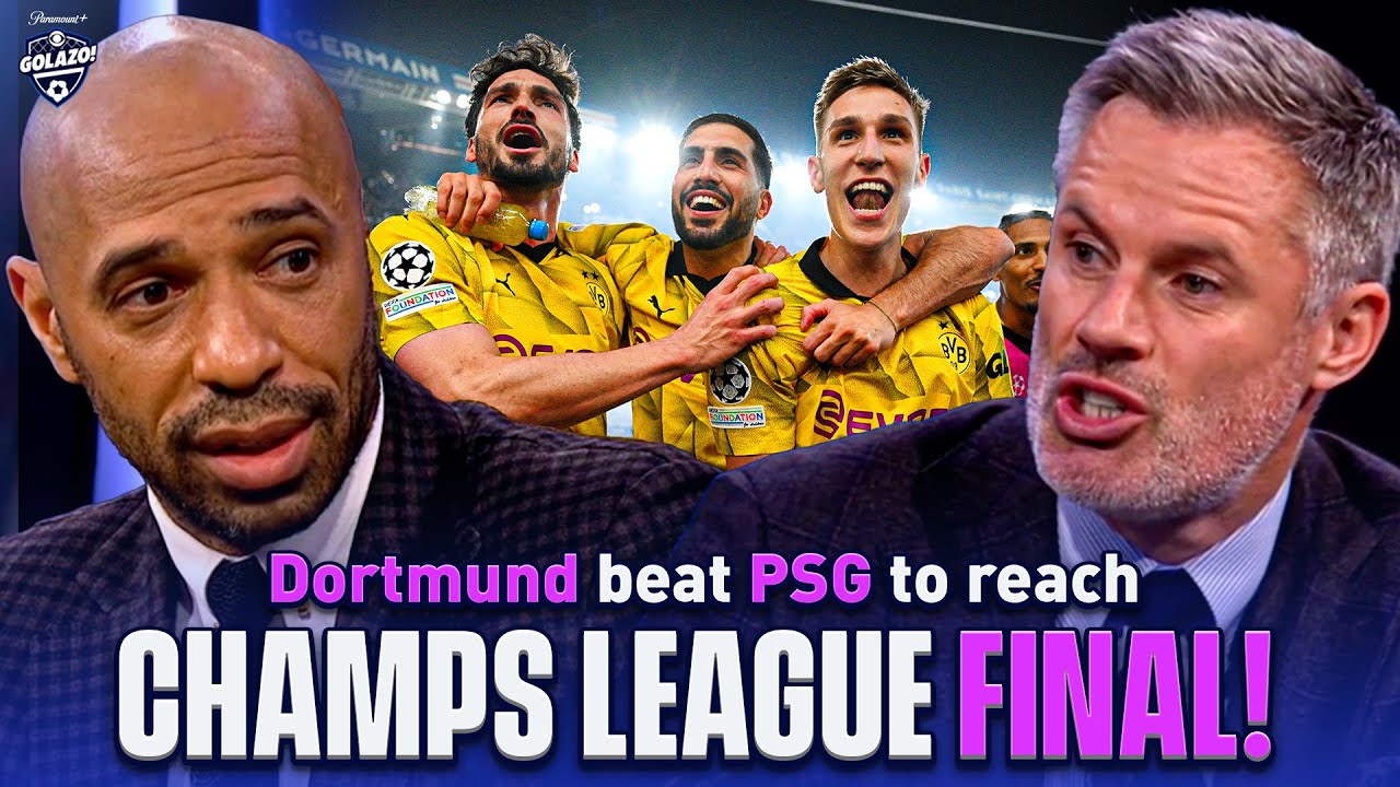 Henry, Carragher & Micah react as Dortmund reach UCL final! đĄ | UCL Today | CBS Sports