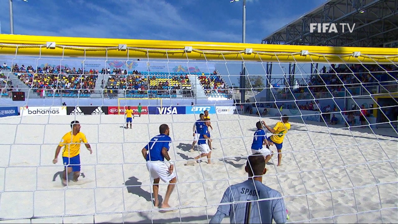 Italy v Brazil | FIFA Beach Soccer World Cup 2017 | Match Highlights background