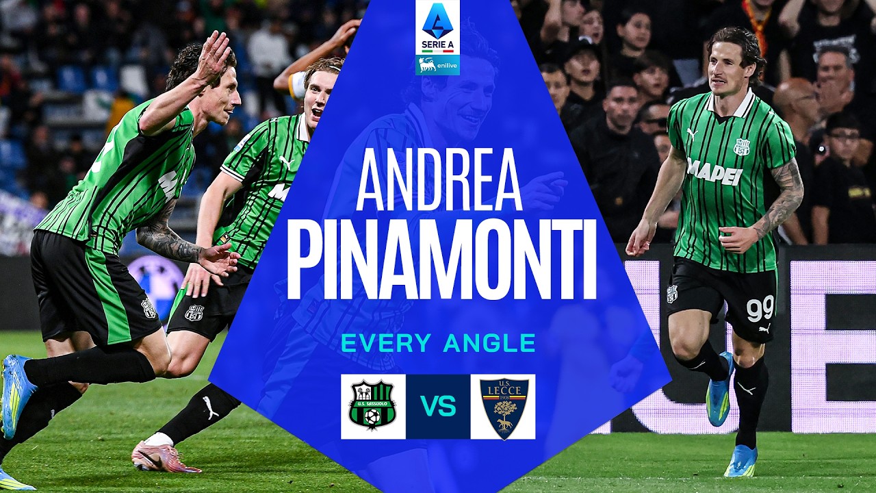 Pinamonti’s Wonderful Backheel | Every Angle | Serie A 2025/26 background