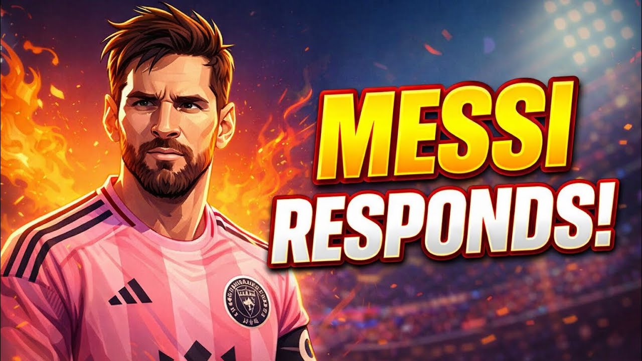 Messi feels ignorant!