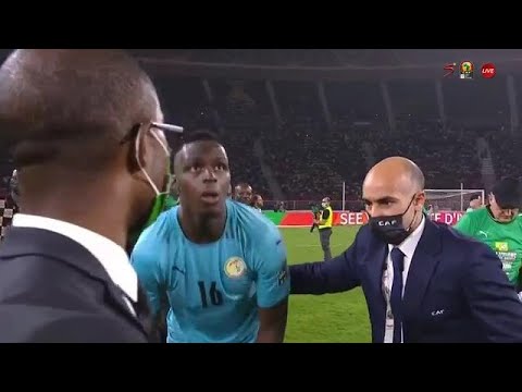 AFCON 21 | Goalkeeper of the Tournament | Edouard Mendy background