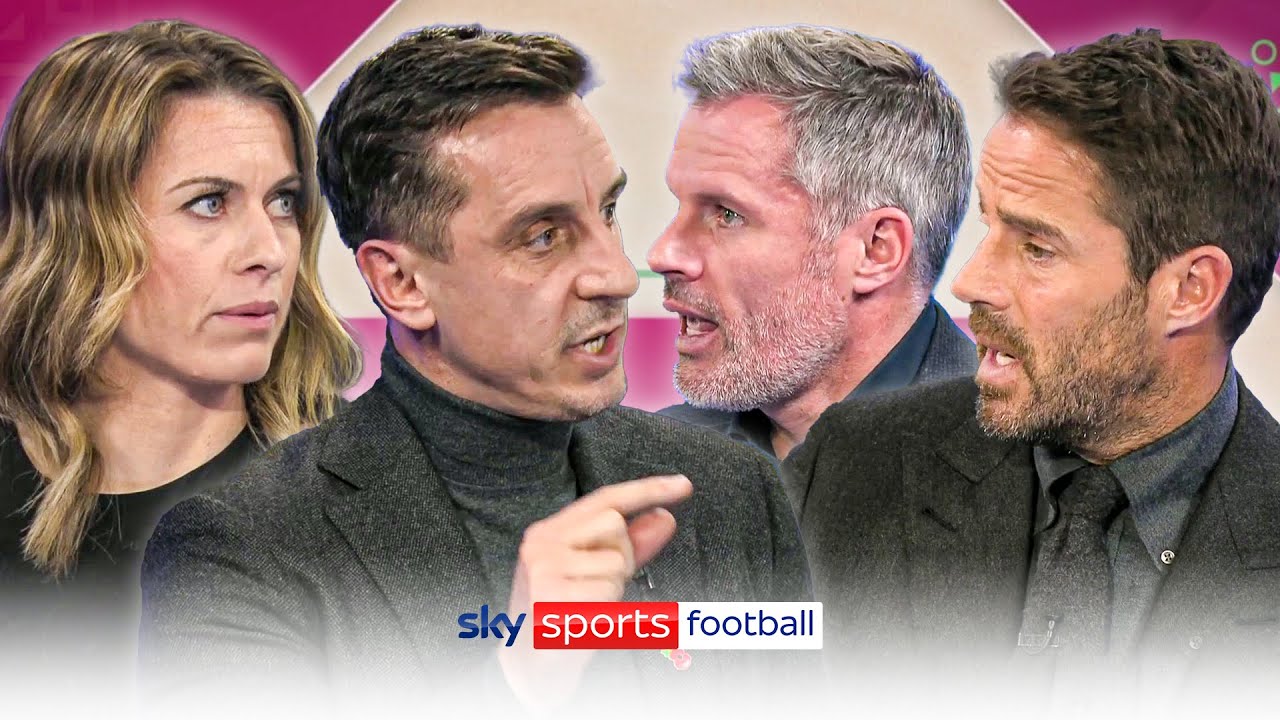 ✅ or ❌ | Neville, Carragher, Redknapp & Carney pick their England XI's 👀 background
