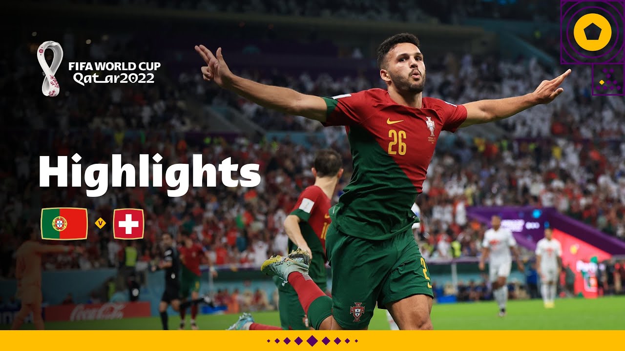 Ramos hits HAT-TRICK! | Portugal v Switzerland | Round of 16 | FIFA World Cup Qatar 2022 background